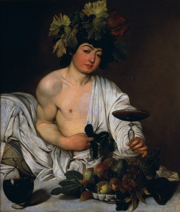 Bacchus – Caravaggio Michelangelo Merisi da Caravaggio 70x85