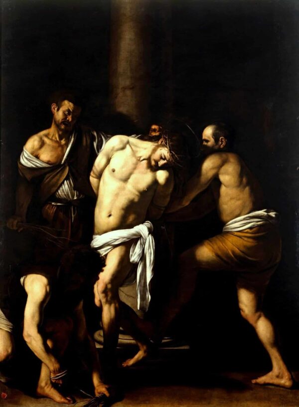 Die Geißelung Christi – Caravaggio Michelangelo Merisi da Caravaggio 70x105