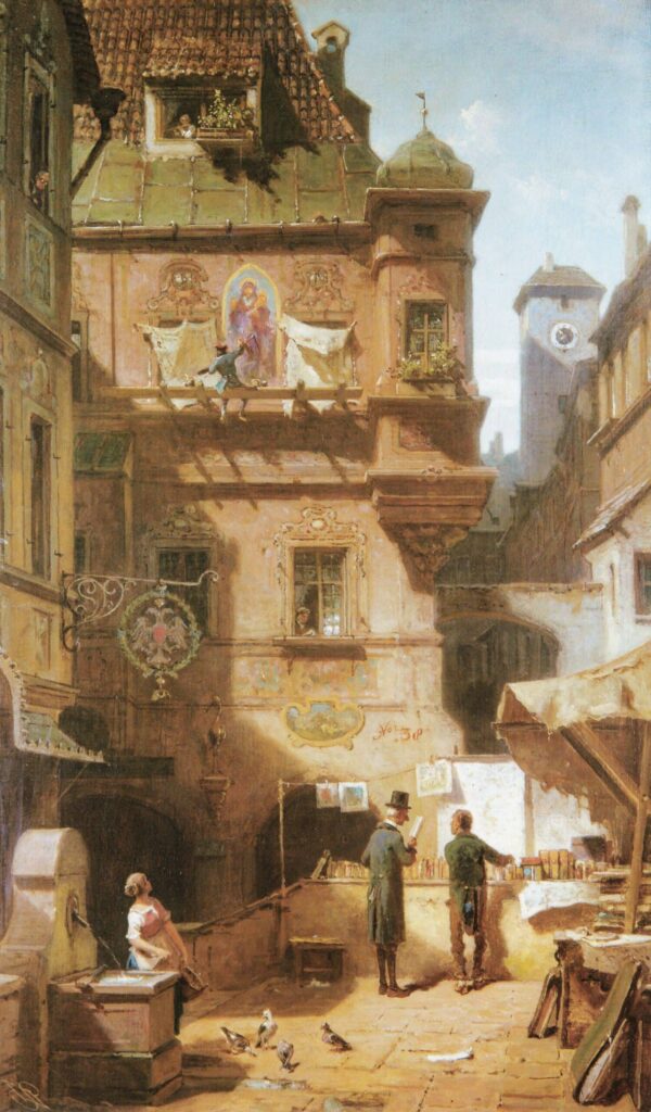 Kunst und Wissenschaft – Carl Spitzweg Carl Spitzweg 70x120