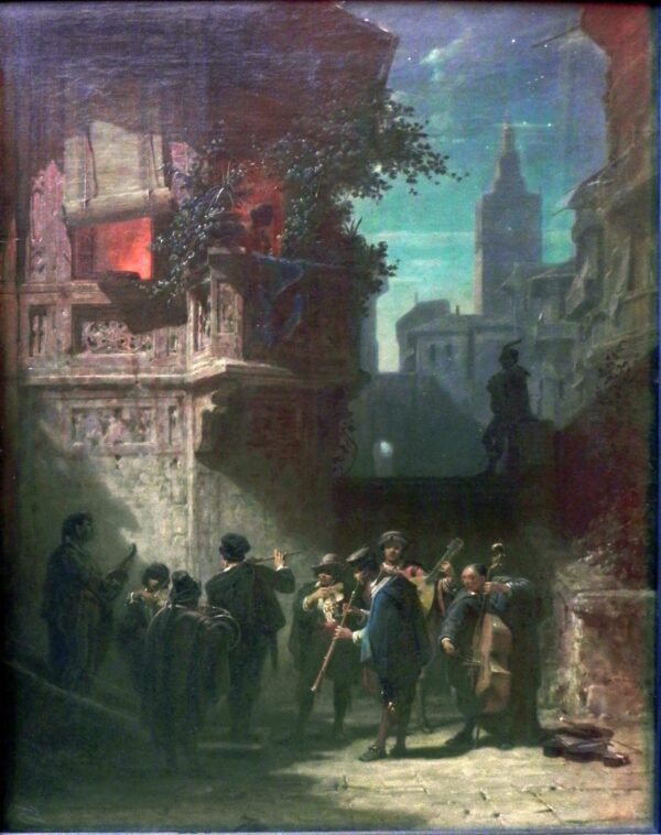 Spanische Serenade – Carl Spitzweg Carl Spitzweg 70x85