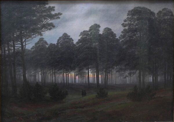 Der Abend – Caspar David Friedrich Caspar David Friedrich 105x70