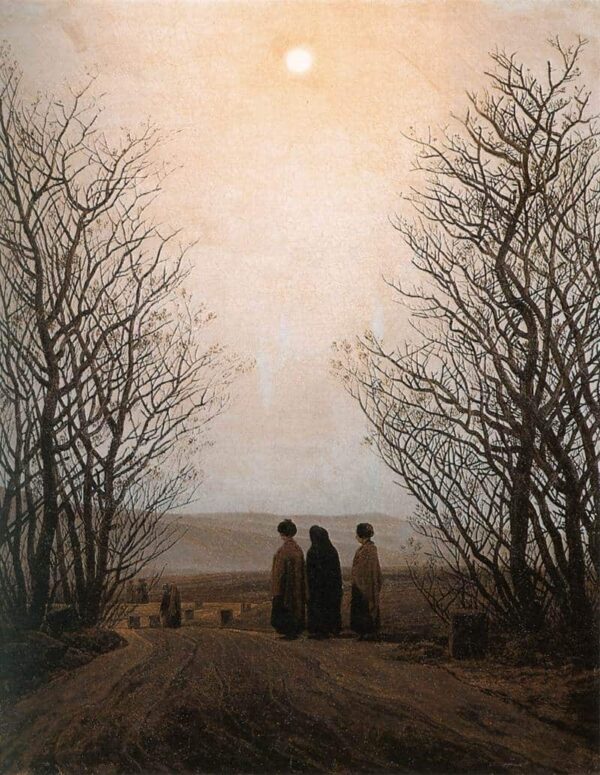 Morgen der Ostern – Caspar David Friedrich Caspar David Friedrich 70x85