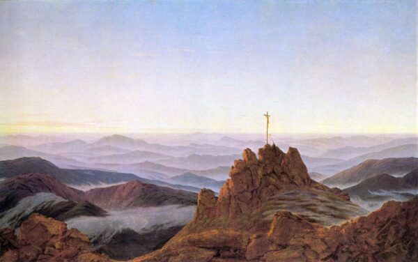 Morgen in den Riesenbergen – Caspar David Friedrich Caspar David Friedrich 105x70