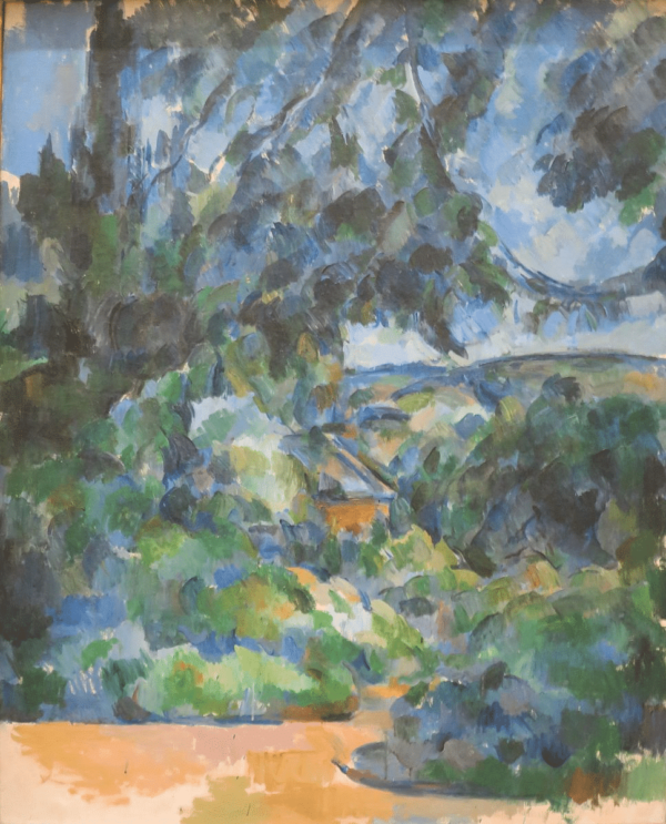 Blaue Landschaft – Paul Cézanne Paul Cézanne 70x85