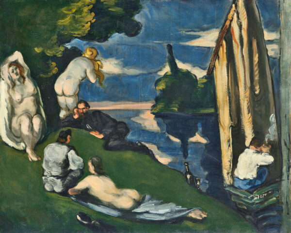 Pastorale (oder: Idylle) – Paul Cézanne Paul Cézanne 85x75