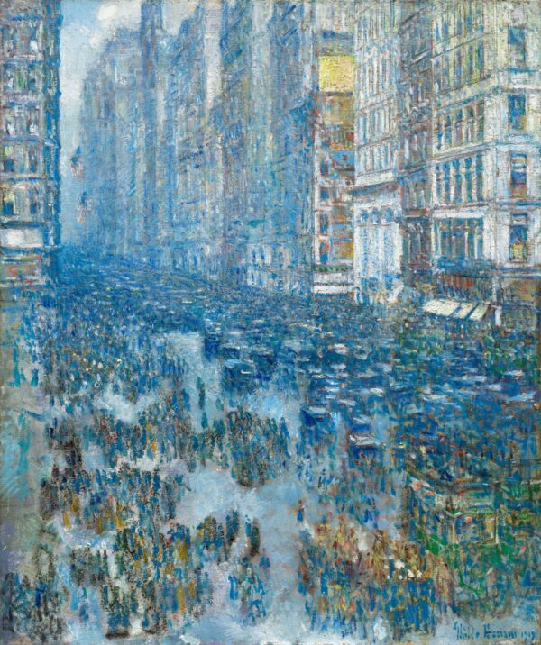 Fifth Avenue – Childe Hassam Childe Hassam