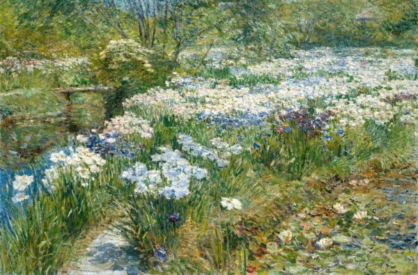 Der Wassergarten – Childe Hassam Childe Hassam