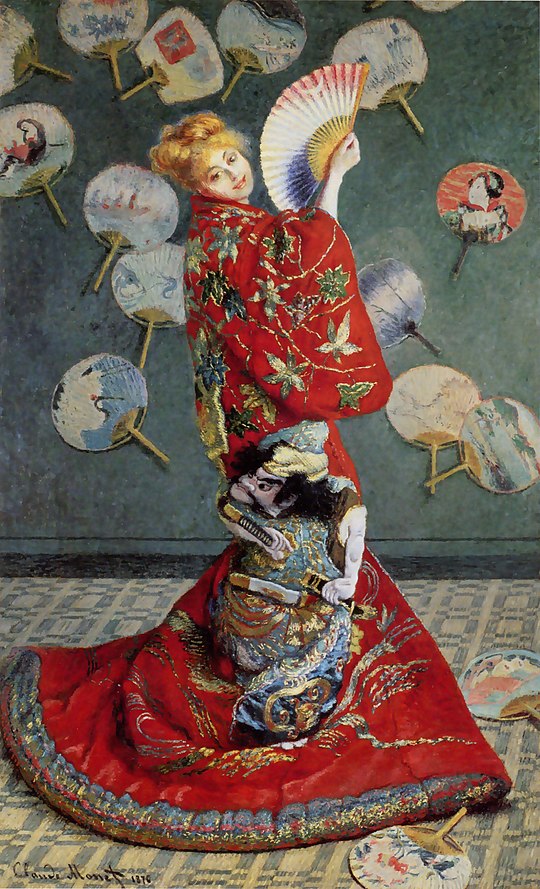 Die Japanerin – Claude Monet Claude Monet 70x105