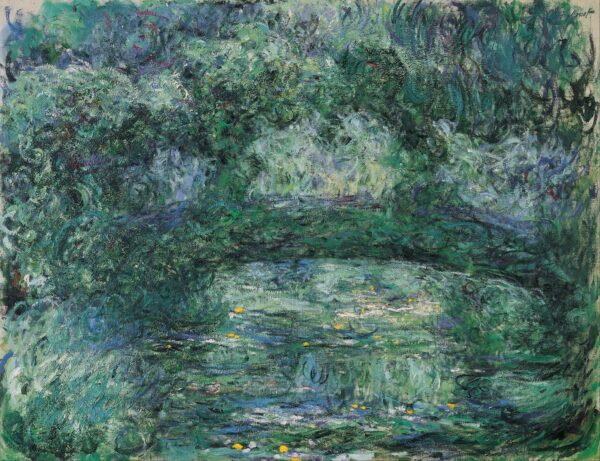 Die japanische Brücke von Claude Monet Claude Monet 85x75