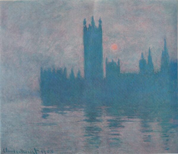 Das Parlament von London (W 1602) – Claude Monet Claude Monet 70x70