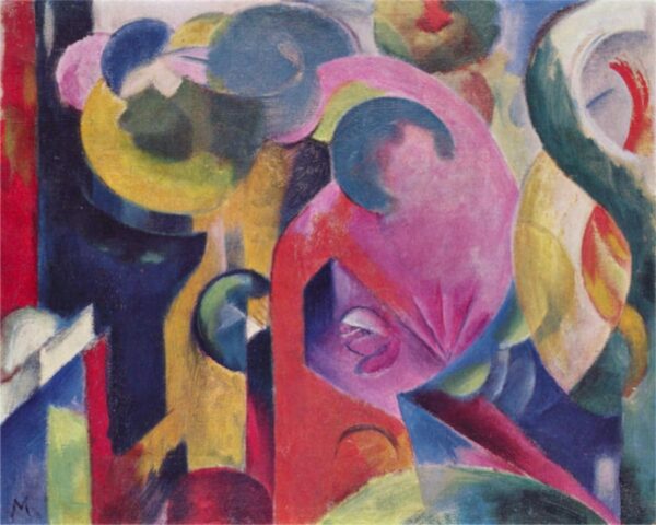 Komposition III – Franz Marc Franz Marc 85x75