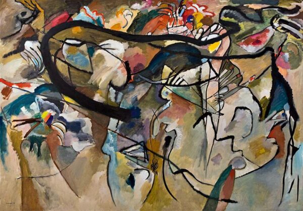 Komposition V – Wassily Kandinsky Wassily Kandinsky 105x70