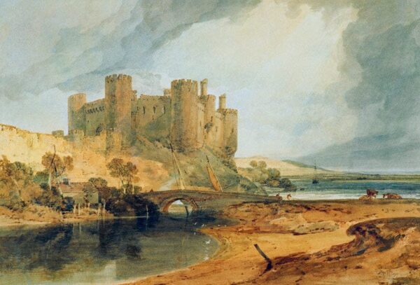 Château de Conway – William Turner J.M.W. Turner 105x70