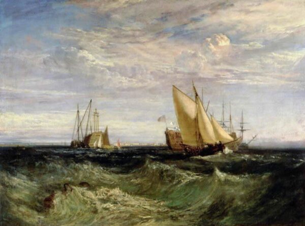 Die Mündung der Themse und des Medway – William Turner J.M.W. Turner 85x75