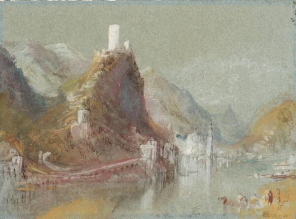 Cochem Blick von Süden – William Turner J.M.W. Turner 85x75