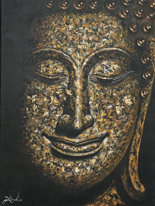 Porträt des Buddha – 45 x 60 cm Die Kunstgalerie < 1000 €