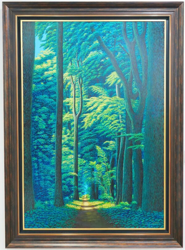 Weg im grünen Wald – 130 x 190 cm Die Kunstgalerie 5 000 € ~ 10 000 € 2