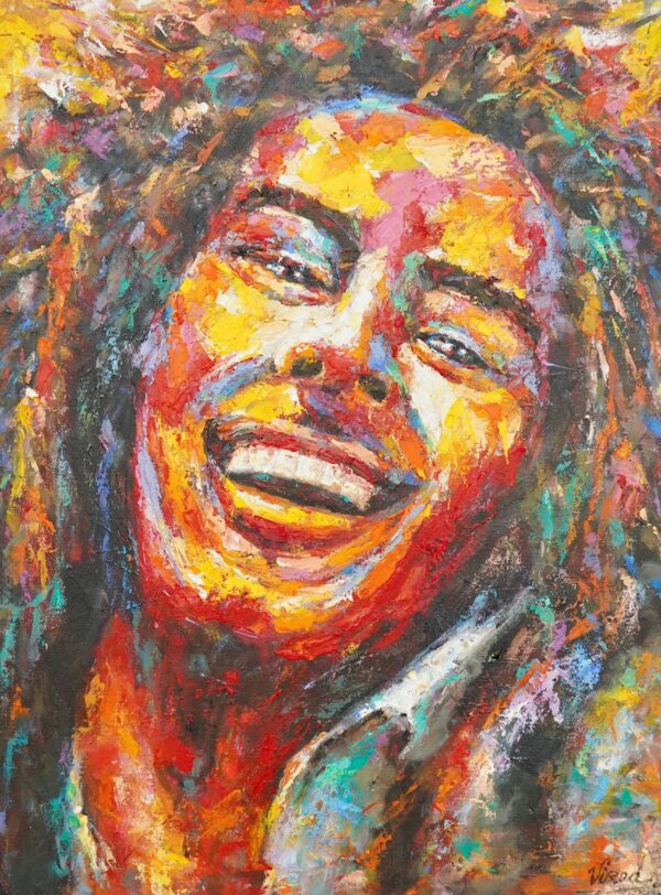 Pop Art von Bob Marley – 60 x 80 cm Die Kunstgalerie 1 000 € ~ 2 500 €