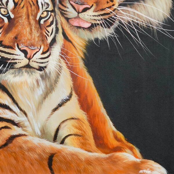 Paar von Tigern – 60 x 80 cm Die Kunstgalerie < 1000 € 5