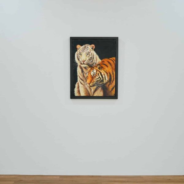 Paar weißer Tiger – 60 x 80 cm Die Kunstgalerie < 1000 € 3