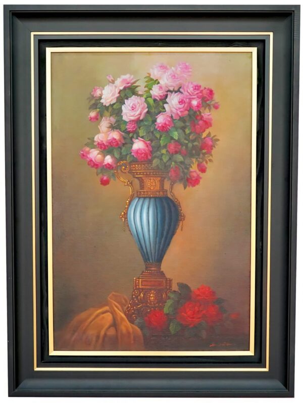 Blumen in einer antiken Vase – 60 x 90 cm Die Kunstgalerie 2 500 € ~ 5 000 €