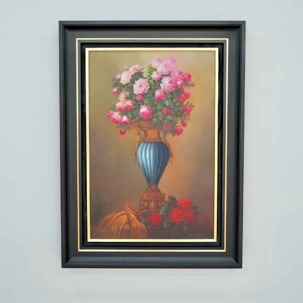 Blumen in einer antiken Vase – 60 x 90 cm Die Kunstgalerie 2 500 € ~ 5 000 € 3