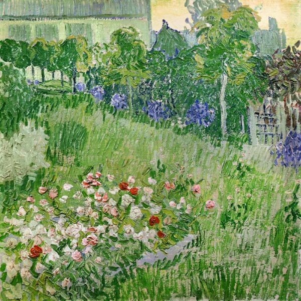 Der Garten von Daubigny – Van Gogh Vincent Van Gogh 70x70