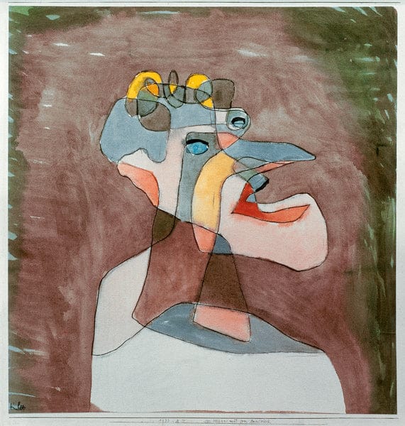 Der Mann mit dem Mund, 1930 – Paul Klee Paul Klee 70x70