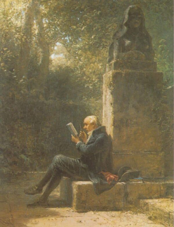 Der Philosoph (Der Leser im Park) – Carl Spitzweg Carl Spitzweg 70x85