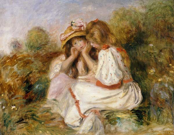 Zwei Mädchen – Pierre-Auguste Renoir Pierre-Auguste Renoir 85x75