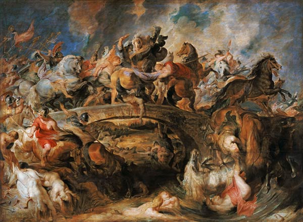 Die Schlacht der Amazonen – Peter Paul Rubens Peter Paul Rubens 105x70