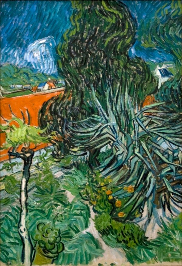 Der Garten von Dr. Gachet in Auvers – Van Gogh Vincent Van Gogh 70x105