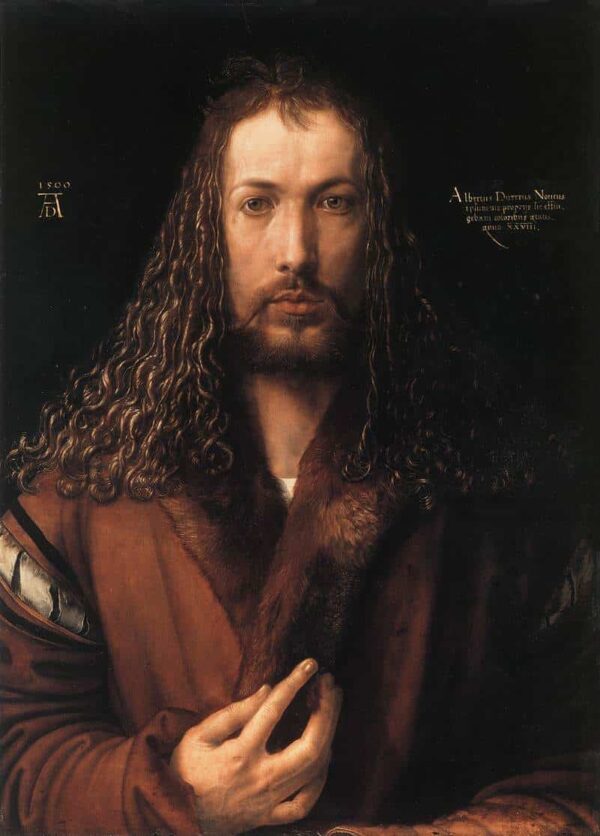 Autoporträt (Dürer, München) – Albrecht Dürer Albrecht Dürer 70x105