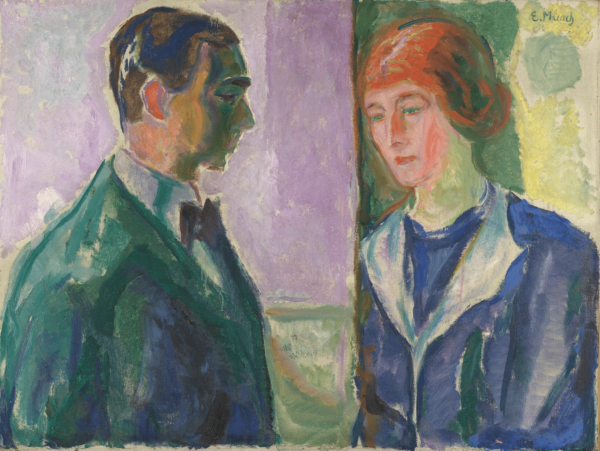 Käthe und Hugo Perls – Edvard Munch Edvard Munch 85x75