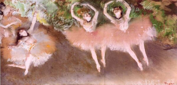 Ballettszene – Edgar Degas Edgar Degas 140x70