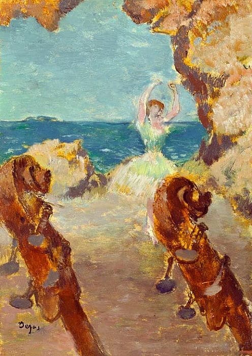 Balletttänzerin – Edgar Degas Edgar Degas 70x105