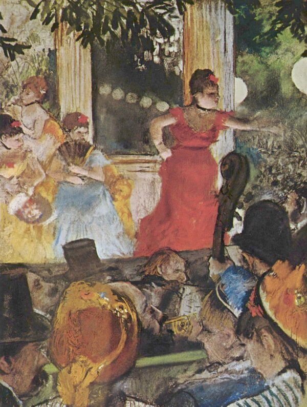 Das Café-Concert der Botschafter – Edgar Degas Edgar Degas 85x75