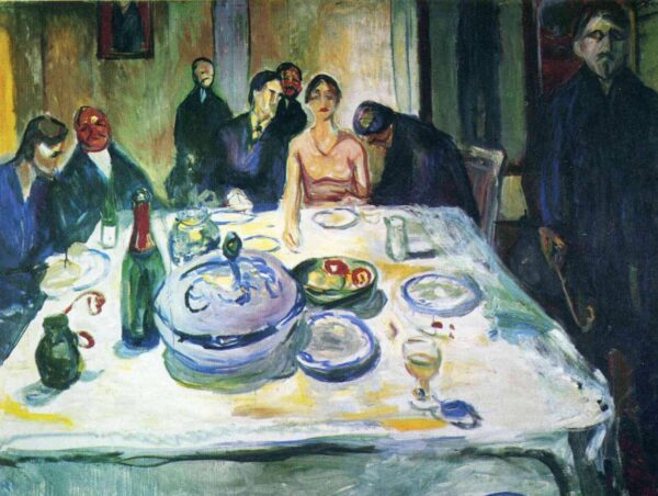 Die Hochzeit der Zigeunerin – Edvard Munch Edvard Munch 85x75