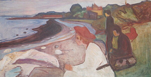 Jugend am Meer – Edvard Munch Edvard Munch 140x70