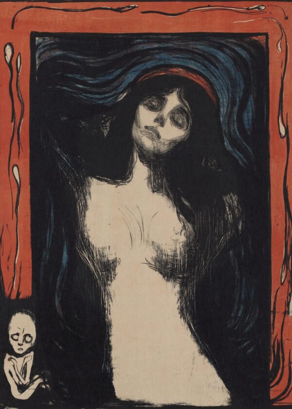 Madonna von Edvard Munch Edvard Munch 70x105