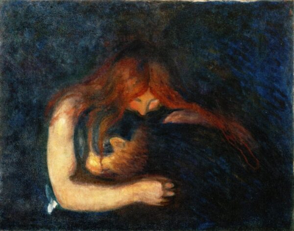 Der Vampir – Edvard Munch Edvard Munch 85x75