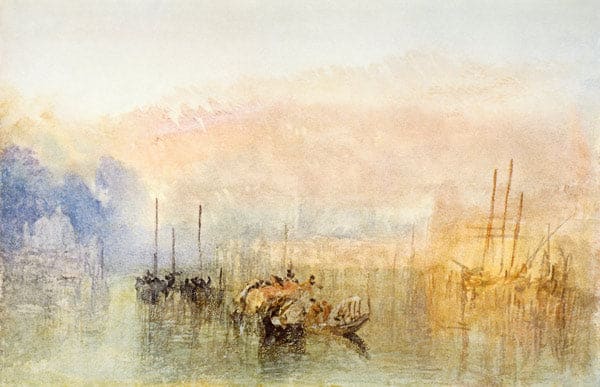 Venedig, Eingang zum Canal Grande – William Turner J.M.W. Turner 105x70