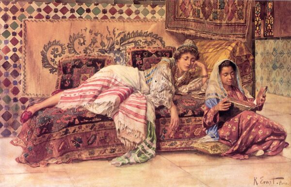 Der Leser – Rudolf Ernst Rudolf Ernst 105x70