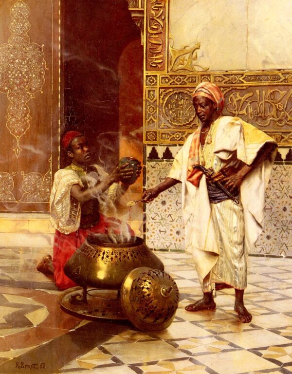 In der Alhambra, 1888 – Rudolf Ernst Rudolf Ernst 70x85