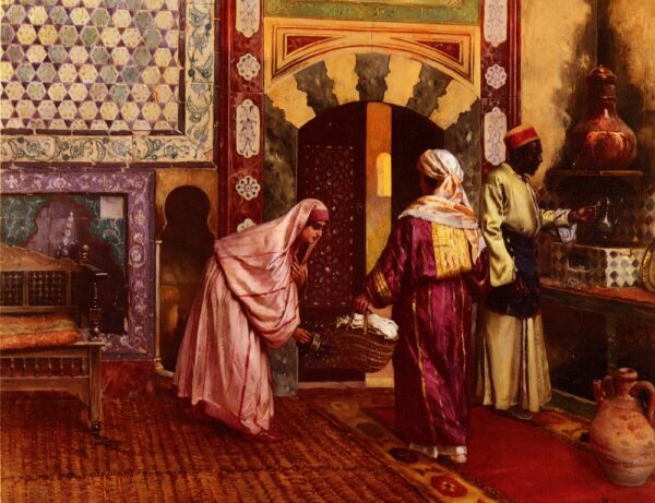 Der Hamam – Rudolf Ernst Rudolf Ernst 85x75