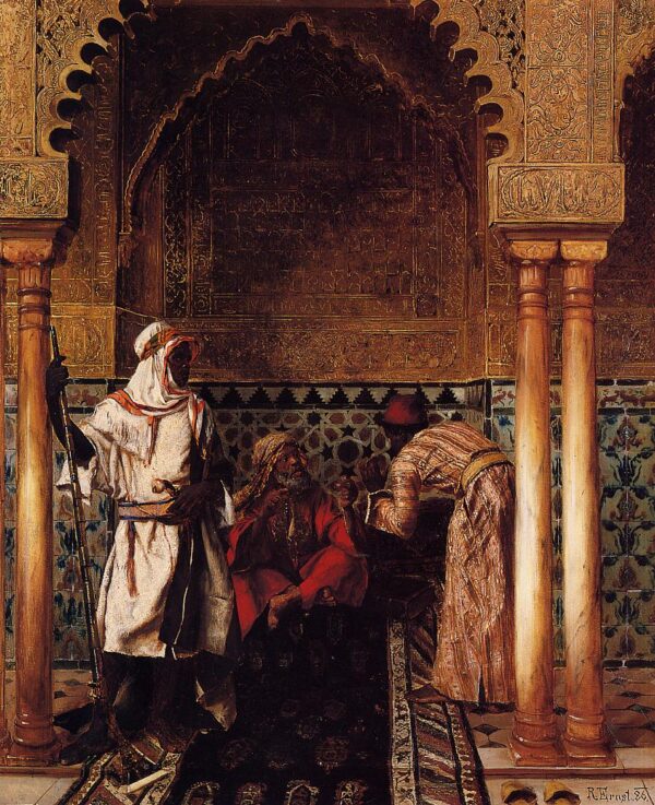 Ein arabischer Weiser – Rudolf Ernst Rudolf Ernst 70x85