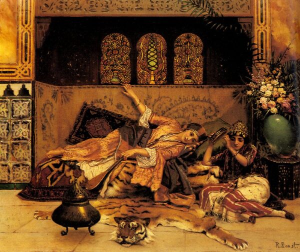 Die Gefangenen – Rudolf Ernst Rudolf Ernst 85x75