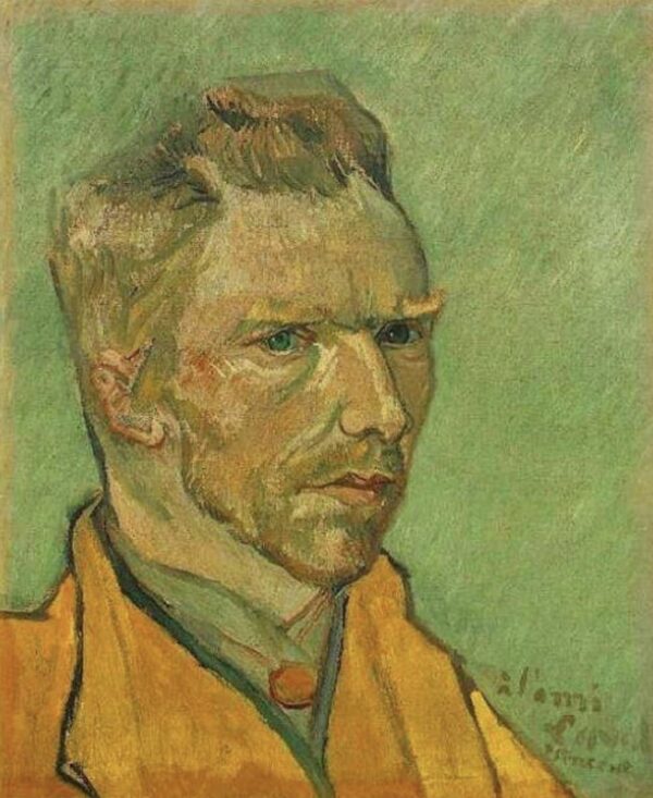 Selbstporträt von Vincent Van Gogh, 1888 von Van Gogh Selbstporträts von Vincent van Gogh 70x85