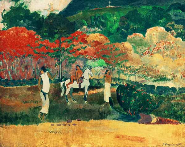 Frauen und Schimmel – Paul Gauguin Paul Gauguin 85x75