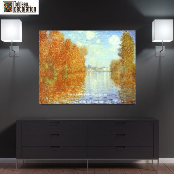 Herbstlandschaft – Monet Claude Monet 85x75 3